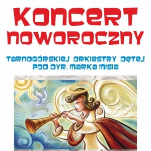 Plakat - Koncert Noworoczny 6 stycznia 2022