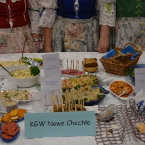 Potrawy przygotowane przez KGW Nowe Chechło